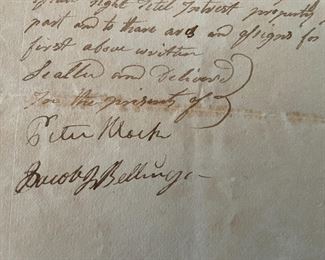 1813 Land formerly Phillip Livingston's divided unto George Klock  on the Southside of the Mohawk River in the Town of Canajohary 