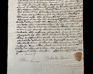 1823 Martin Klock & Ashbel Loomis