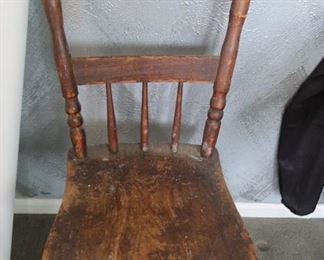 Primitive Antique Chair - Early 1800's