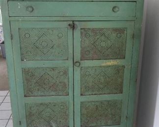 Antique Farmhouse Style Pie Safe from 1800's