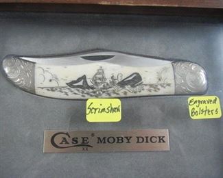 Case XX Moby Dick Scrimshawed Collectors Knife