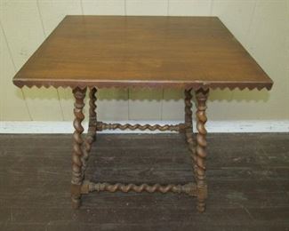 Barley Twist Lamp Table