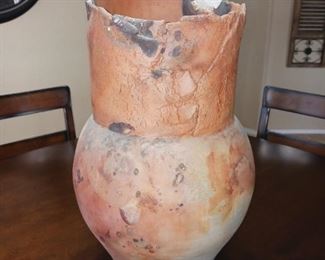 Sedona, AZ, Artist pottery vase 16" tall. 