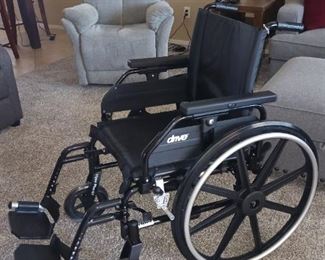 Drive Viper Plus GT Wheelchair- New, Never Used.