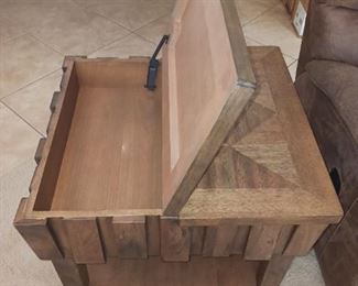 Second photo end table.