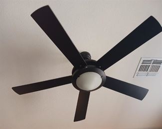 Second photo, ceiling fan.