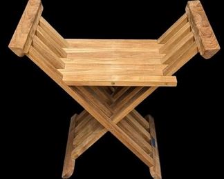 Jens H. Quistgaard Danish Trip Trap Designs (Skagerak) Teak Royal Chair - Folding Seat with Armrests