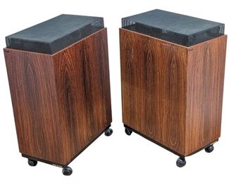 Vintage 1970's Sonab Speakers by Stig Carlsson of Sweden - Vintage Model OA 116