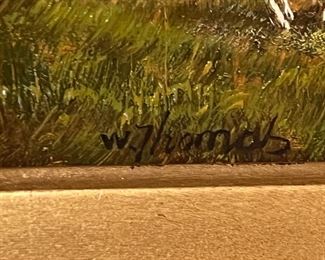 66. Pair of Fox Hunting Oil Paintings by W. Thomas (18" x 15")