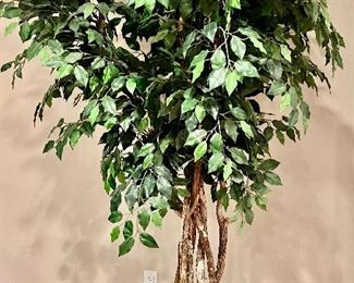 127. Faux Ficus Plant (7')