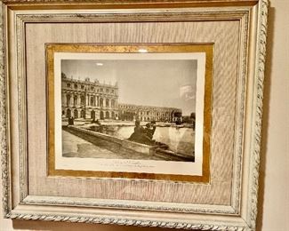 139. Pair of Sepia Tone Photographs of Italian Architectural Scenes (22" x 22")
