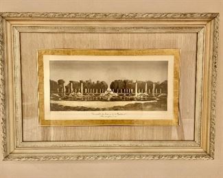 139. Pair of Sepia Tone Photographs of Italian Architectural Scenes (22" x 22")