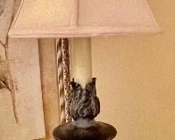 151. Pair of Candlestick Lamps (34")