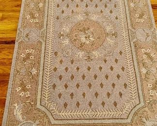 185. Needlepoint Rug (3'5" x 5'6")