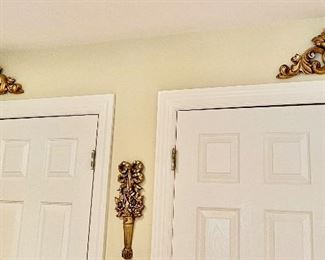 194. Pair of Scroll Wall Art (16" wide) 
195. Scroll Wall Art (16"h)