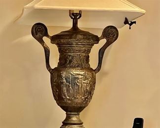 219. Urn Lamp (35")