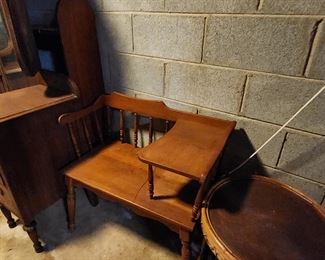 Vintage Telephone Desk