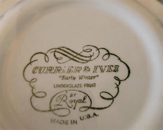 Currier & Ives "Early Winter"