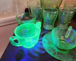 Vaseline Glass Collection