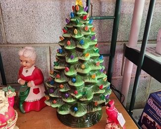 Vintage Ceramic Christmas Trees