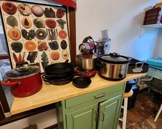 Rolling Kitchen Island