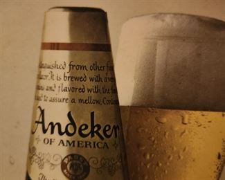 Vintage Beer Advertising Sign
