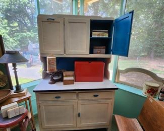 Vintage Hoosier Cabinet 