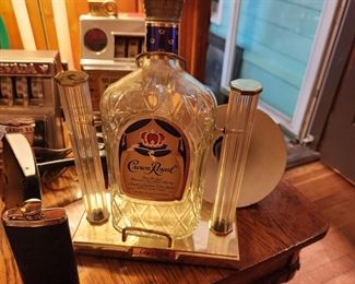Vintage Crown Royal Tilt and Pour Cradle
