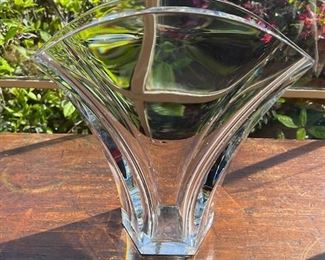 Large Baccarat Ginko Vase 