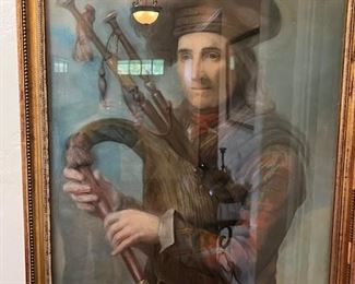 Pastel Portrait of a Scot