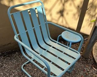 Pr. Metal Garden Chairs