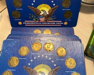 Presidential coin sets