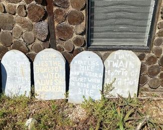 head stones