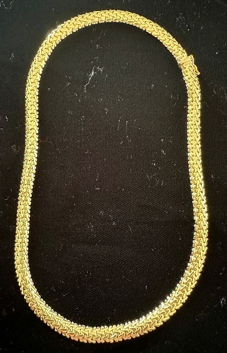 14K Gold Necklace (Italy)