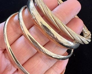14K Bangles