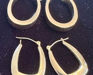14K Hoops
