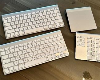 Apple Wireless Keyboards & Track Pad