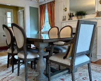Restoration Hardware Table & 6 Chairs