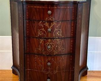 Five Drawer Hall Chest