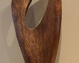 Abstract Wood Sculpture