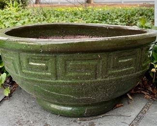 Greek Key Planter