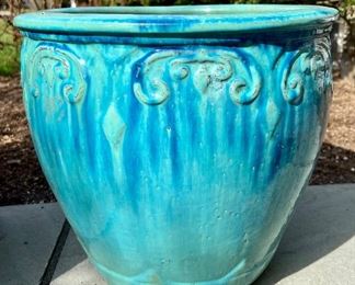 Turquoise Planter