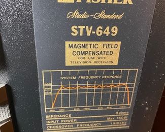 Vintage Fisher Stereo System