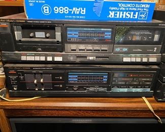 Vintage Fisher Stereo System