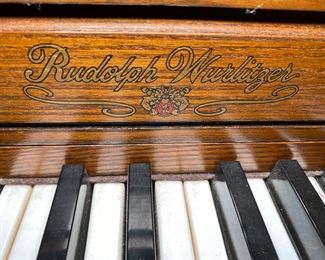 Rudolph Wurlitzer Console Piano