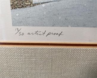 John Furches Artist Proof