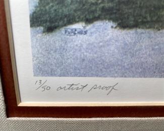 John Furches Artist Proof