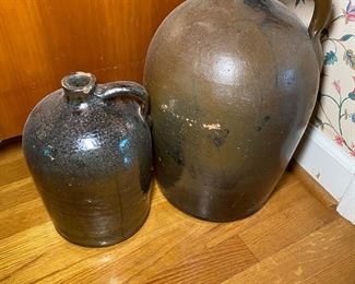 Antique Stoneware Jugs