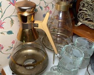 Mid Centry Modern Coffee Decanters