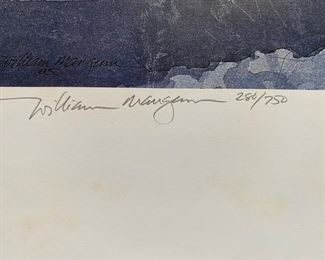 William Mangum Crisp Winters Day Print